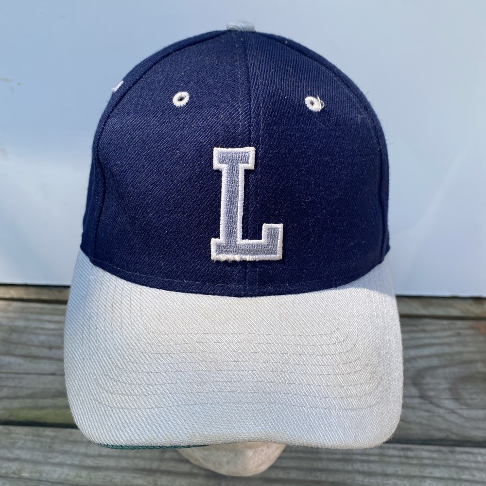 VTG 1990s SAN SUN Navy/Gray Brim Snap Back Hat L Logo Lagos & Lagos